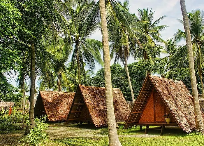 Campingplatz Archery-asia Nipa Huts
