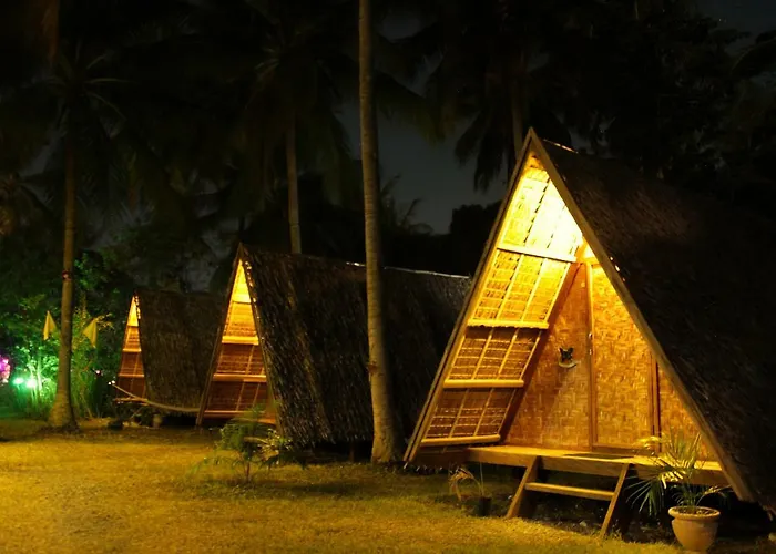 Campingplatz Archery-asia Nipa Huts Moalboal