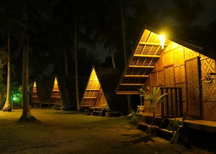 Campingplatz Archery-asia Nipa Huts Moalboal